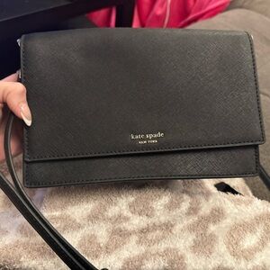 Kate Spade Elegant Black Crossbody Bag